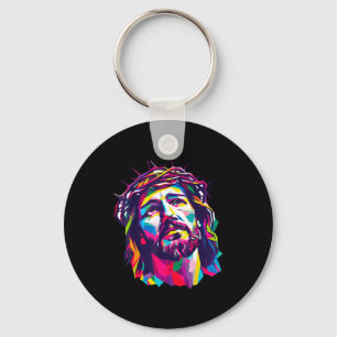 Chaveiro Deus Cristão Cristo Religioso Acredita Abençoado F