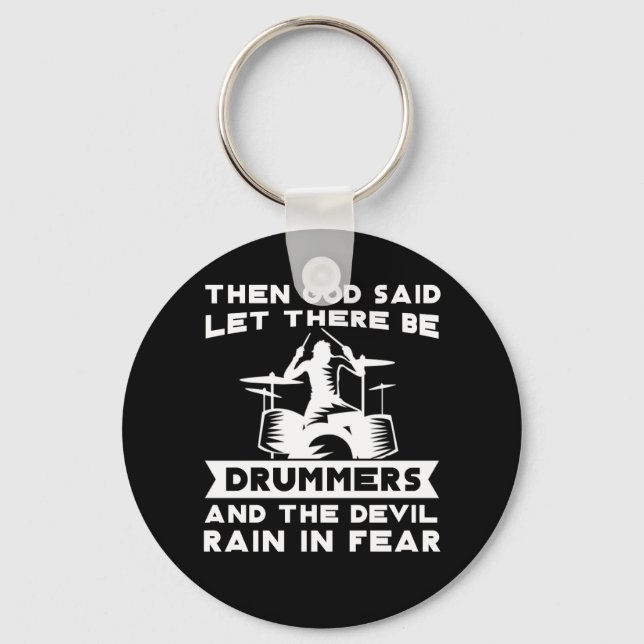 Chaveiro Deus Disse Que Havia Drummers Devil Ran (Frente)