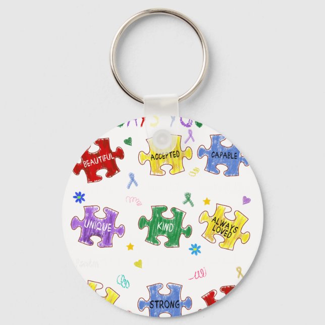 Chaveiro Deus diz que você é, retrô, vintage (Frente)