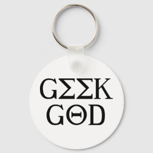 Chaveiro Deus do geek
