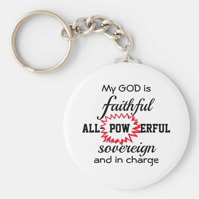 CHAVEIRO DEUS É BEM-ESTAR (Frente)