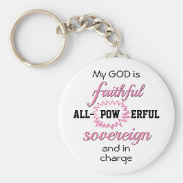 Chaveiro Deus é Cristão Fiel
