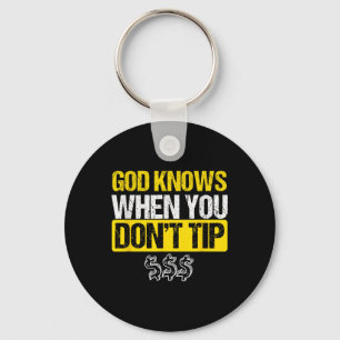 Chaveiro Deus White Tip Barman Garçom Pub Gift