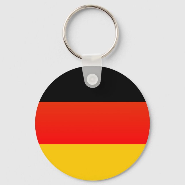Chaveiro Deutsche Flagge ou German Flag (Frente)
