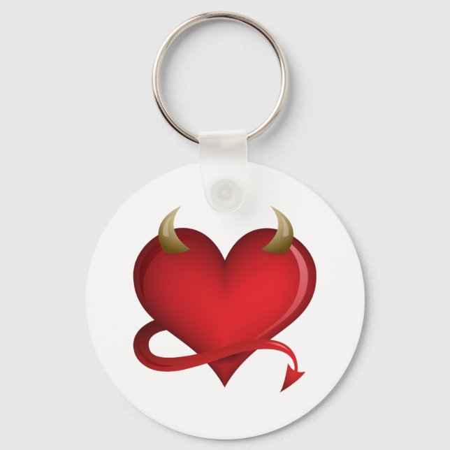 Chaveiro Devil Heart (Frente)