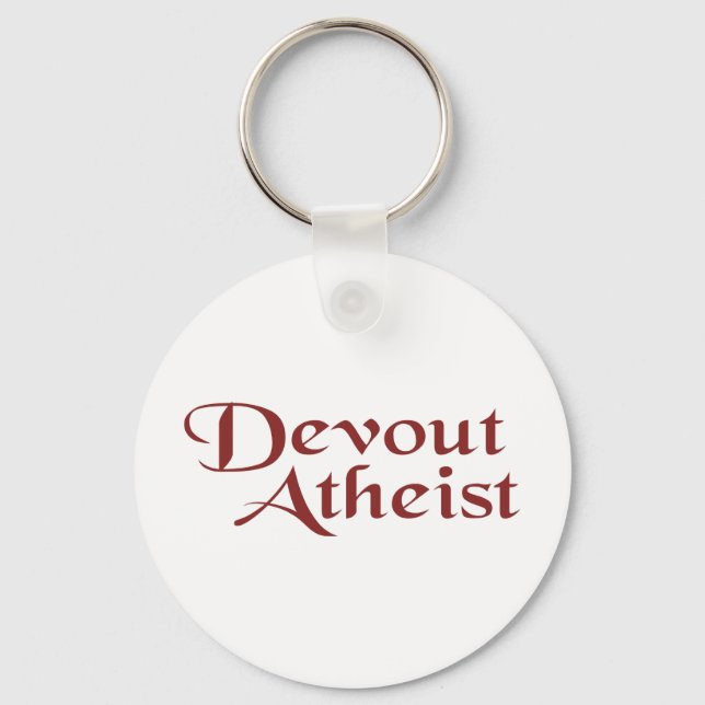 Chaveiro Devout Atheist (Frente)