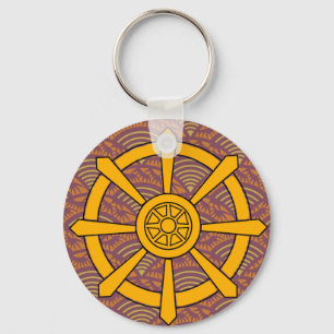Chaveiro Dharma Wheel