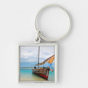 Chaveiro Dhow Tradicional, Zanzibar, Tanzânia