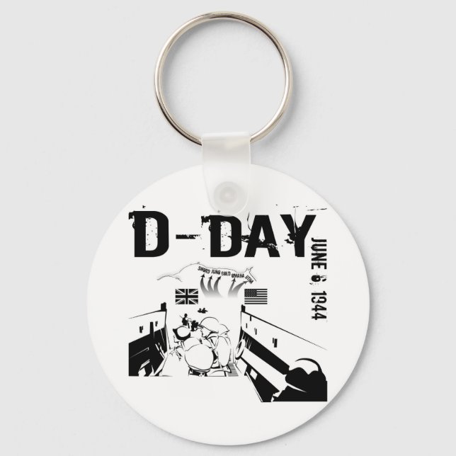 Chaveiro DIA D 6 de junho de 1944 (Frente)