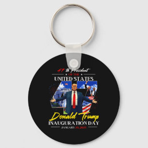 Chaveiro Dia da Inauguração do Presidente Donald Trump 2025