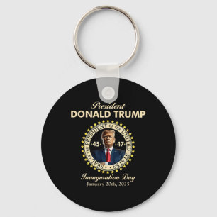 Chaveiro Dia da Inauguração do Presidente Donald Trump 20 d