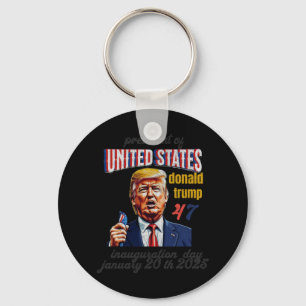 Chaveiro Dia da Inauguração Donald Trump