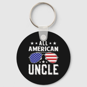 Chaveiro Dia da Independência Americana 4 de Julho Todos Am