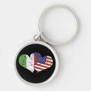 Chaveiro Dia da Independência do italiano da bandeira dos