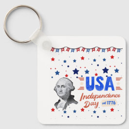 Chaveiro Dia da Independência dos EUA