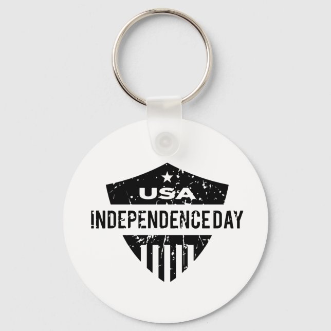 Chaveiro Dia da Independência dos EUA (Frente)