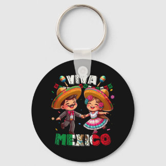 Chaveiro Dia Da Independência Mexicana Viva Meninas Do Méxi