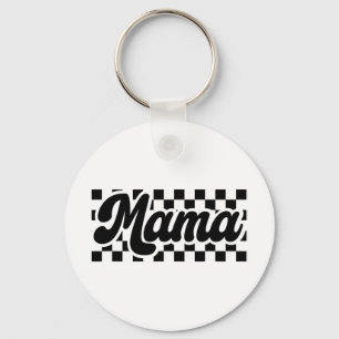 Chaveiro Dia Da Mãe, Retro Vintage Mulheres Verificadas Mam
