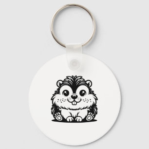 Chaveiro Dia da Marmota 2024 Feliz Marmota Engraçado Homens