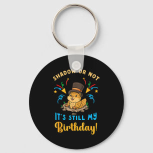 Chaveiro Dia da Marmota Aniversário Sombra Ou Não Ainda Meu