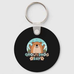 Chaveiro Dia da Marmota Homens Mulheres Retro Vintage 60s 7