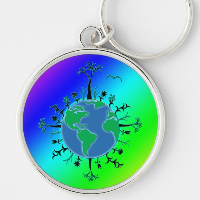 Chaveiro Dia da Terra (Frente)