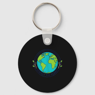 Chaveiro Dia da Terra amor pela natureza ecológico ambienta