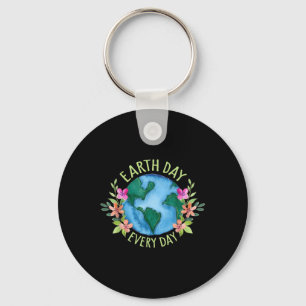 Chaveiro Dia da Terra Dia a Dia das Mulheres com Camisas Am