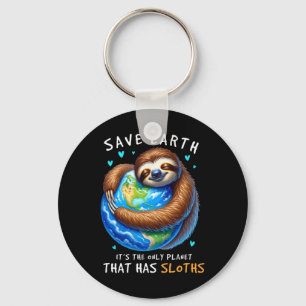 Chaveiro Dia da Terra Salvar a Terra É o único planeta que