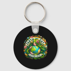 Chaveiro Dia da Terra Todos os Dias Mãe Natureza Terra Mãe