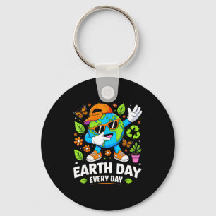 Chaveiro Dia da Terra todos os dias salvar o planeta dabbin