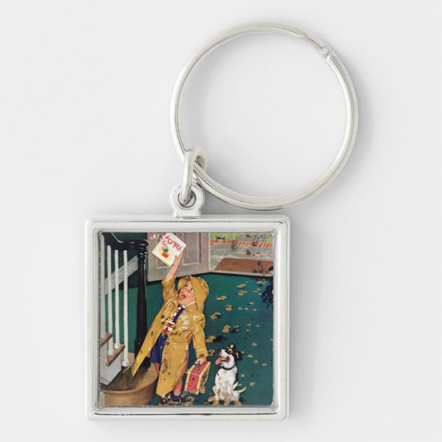 Chaveiro Dia das mães feliz (Frente)