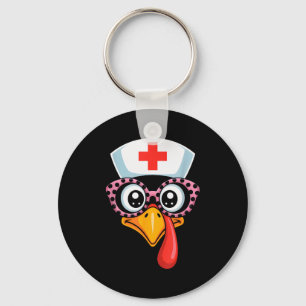 Chaveiro Dia de Ação de Graças Roupa de Trabalho Médica Car