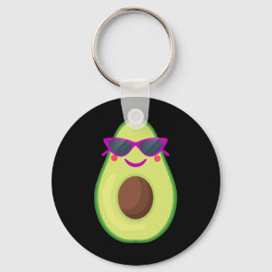 Chaveiro Dia de as Bruxas engraçado De Figurino Avocado Par