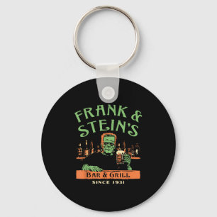 Chaveiro Dia de as Bruxas engraçado Frank E Bar Grill