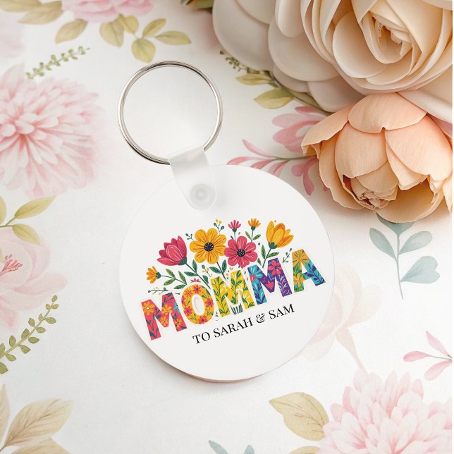 Chaveiro Dia de as mães de Nomes de Crianças de Mamãe Moder (Criador carregado)