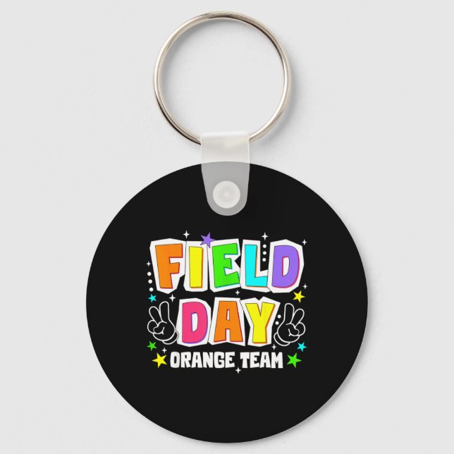 Chaveiro Dia de Campo Equipe Laranja Competição Retro Paz H (Frente)