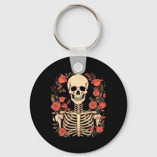 Chaveiro Dia de Cranio de Açúcar Floral do Dia da Agência G
