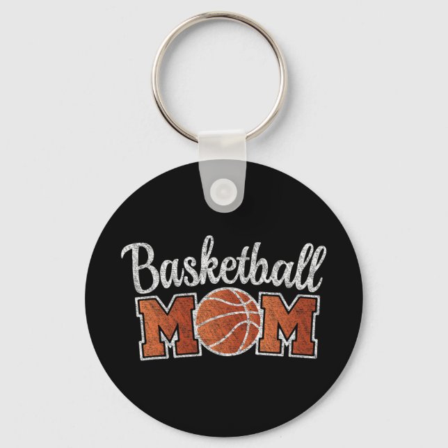 Chaveiro Dia de Jogo de Despejo de Jogador de Basquete da M (Frente)