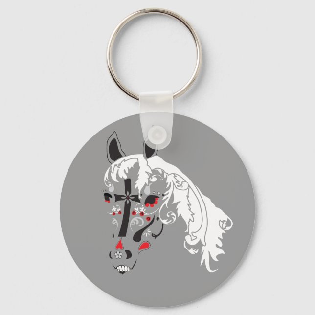 Chaveiro dia de los muertos cavalo (Frente)