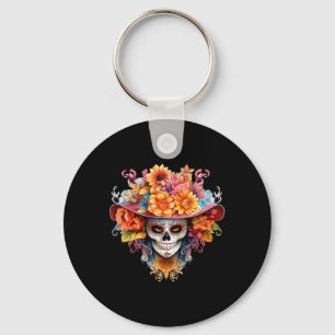 Chaveiro Dia De Los Muertos Figurino Dia Do Crânio Morto H