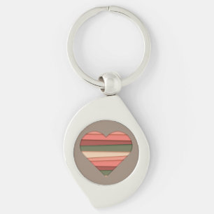 Chaveiro Dia de os namorados com amor cardíaco