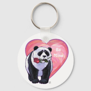 Chaveiro Dia de os namorados do Urso de Panda