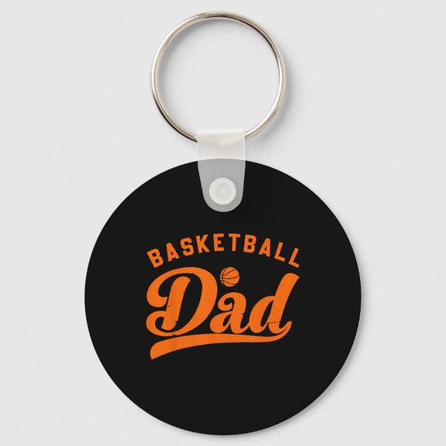 Chaveiro Dia de os pais de Basquete para Ofertas de Pai de  (Frente)