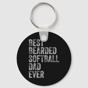 Chaveiro Dia de os pais de Pai de softball barrado