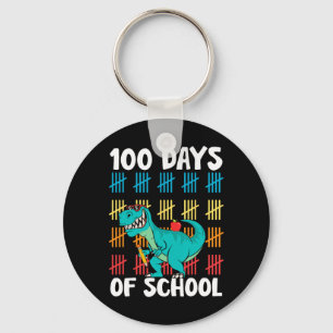Chaveiro Dia De Professores Crianças Meninos Dino Happy 100
