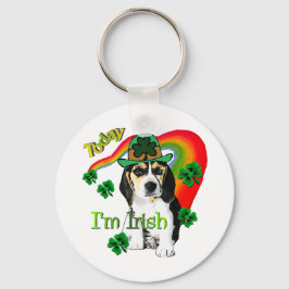 Chaveiro Dia de São Patrício de Beagle