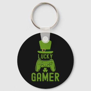 Chaveiro Dia de São Patrício Tee Shamrock Rua Patrick Lucky