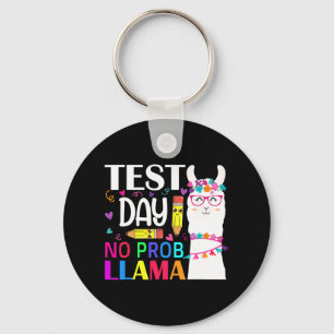 Chaveiro Dia de Teste Sem Prob Llama Llama Professor