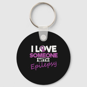 Chaveiro Dia do Amor por Alguém com Epilepsia Guerreiro de